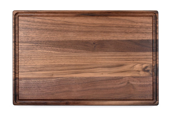 Large Walnut Cutting Board With Juice Groove (11