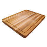 Personalized Extra Large Teakhaus Cutting Board with Juice Groove (24" x 18") Cutting Board Hailey Home 