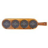 Anniversary Bundle - Slate Cheese Tray + Flight Tray Cutting Board Hailey Home 