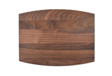 Arched Walnut Cutting Board With Juice Groove (9" x 12") Cutting Board Hailey Home 