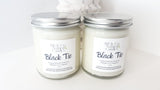Black Tie | Natural Soy Candle | Hand-Poured Bath & Beauty Cyan Nyx 