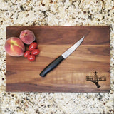 Bon Appetit - Engraved Walnut Cutting Board (11" x 16") Cutting Board Hailey Home 