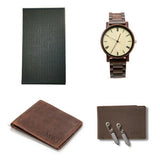 Gentleman's Gift Set Hailey Home Cedric Walnut 