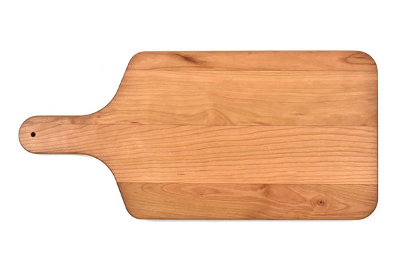 Cherry Cutting Board With 4 Inch Handle (8