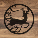 Deer Scene - Engraved Walnut Cutting Board (11" x 16") Cutting Board Hailey Home 