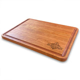 Extra Large Personalized Cherry Chopping Block With Juice Grooves (18" x 24") Cutting Board Hailey Home 