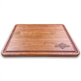 Extra Large Personalized Cherry Chopping Block With Juice Grooves (18" x 24") Cutting Board Hailey Home 