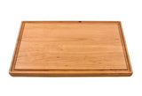 Large Cherry Cutting Board With Juice Groove (11" x 17") Cutting Board Hailey Home 
