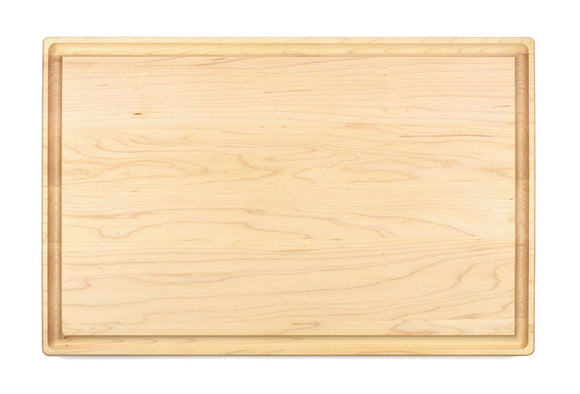 Large Maple Cutting Board With Juice Groove (11