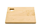 Maple Cutting Board - Heart (9" x 12") Cutting Board Hailey Home 