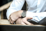 Men's Handcrafted Ebony/Rose Wood Watch Watches Violet Millie 