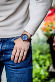Men's Handcrafted Kosso Wooden Watch Watches Violet Millie 