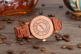 Men's Handcrafted Kosso Wooden Watch Watches Violet Millie 