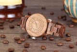 Men's Handcrafted Walnut Wood Watch Watches Violet Millie 