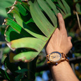 Men's Handmade Ambila Wooden Watch Watches Violet Millie 
