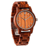 Men's Handmade Kosso Wooden Watch Watches Violet Millie 