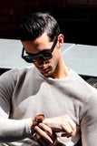 Men's Handmade Kosso Wooden Watch Watches Violet Millie 