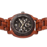 Men's Multi-Function Custom Kosso Wooden Watch Watches Violet Millie 