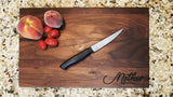 Mother - Custom Engraved Walnut Cutting Board (11" x 16") Cutting Board Hailey Home 