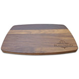 Personalized Arched Walnut Cutting Board (10.5" x 16") Cutting Board Hailey Home 