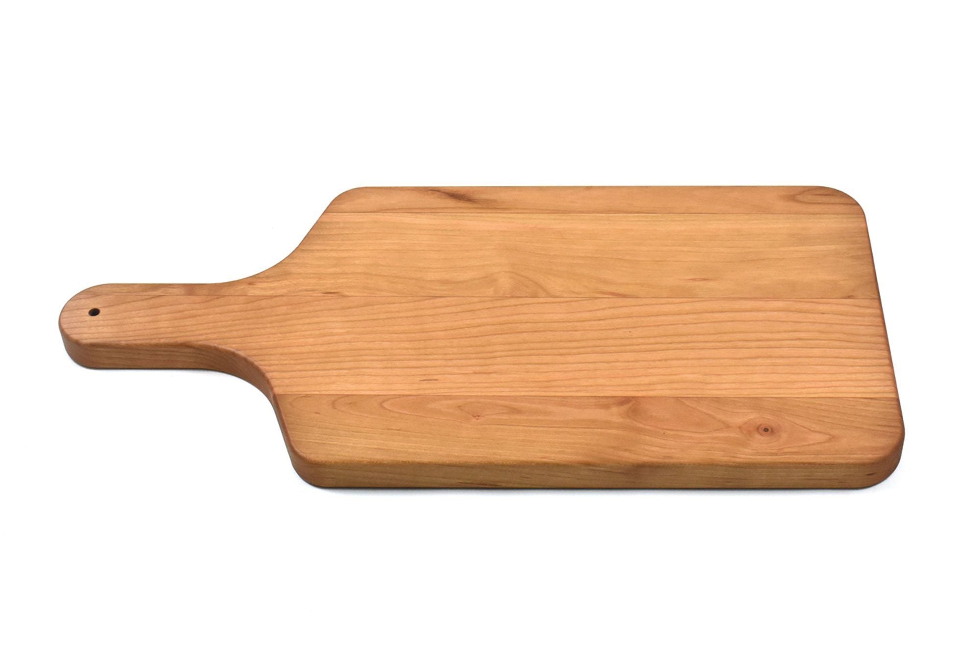 Classic Cherry Wood Chopping Board With Handle, Personalized Cutting Board,  Wooden Serving Board, Portable Small Chopping Board Cheese Board 