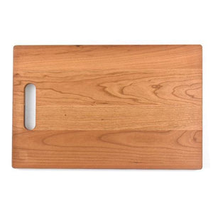 Personalized Cherry Cutting Board With Handle (11" x 16") Cutting Board Hailey Home 