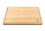 Personalized Large Maple Cutting Board With Juice Groove (11" x 17") Cutting Board Hailey Home 