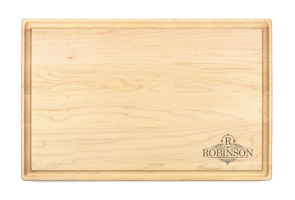 Personalized Cutting Board with Handle – Grainwell