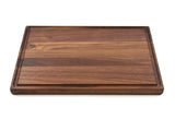 Personalized Large Walnut Cutting Board With Juice Groove (11" x 17") Cutting Board Hailey Home 