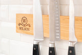 Personalized Magnetic Knife Holder - Cherry Knife Holder Hailey Home 
