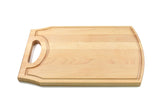 Personalized Maple Cutting Board With Juice Groove & Handle - 10.5" x 17" - Bulk Discounts Bulk Cutting Board Hailey Home 