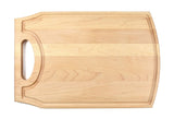 Personalized Maple Cutting Board With Juice Groove & Handle - 10.5" x 17" - Bulk Discounts Bulk Cutting Board Hailey Home 