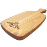Personalized Small Cherry Serving Tray With Handle (6" x 14.5") Cutting Board Hailey Home 