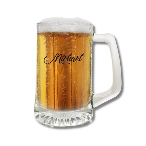 Personalized Glass Sports Mug Hailey Home 