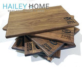 Personalized Walnut Cutting Board (11" x 16") - 11" x 16" - Bulk Discounts Bulk Cutting Board Hailey Home 