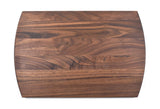 Personalized Walnut Cutting Board With Arched Sides And Juice Groove (10.5" x 16") Cutting Board Hailey Home 