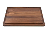 Personalized Walnut Cutting Board With Rounded Edges And Juice Groove - 11" x 17" - Bulk Discounts Bulk Cutting Board Hailey Home 