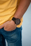 The Blue Ridge Leather Band Watch Hailey Home 
