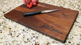 Welcome - Engraved Walnut Cutting Board (11" x 16") Hailey Home 