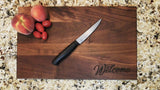 Welcome - Engraved Walnut Cutting Board (11" x 16") Hailey Home 