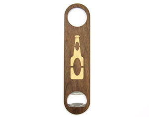 Wooden Bottle Opener - Beer Bottle Gifts Turquoise Lucy 